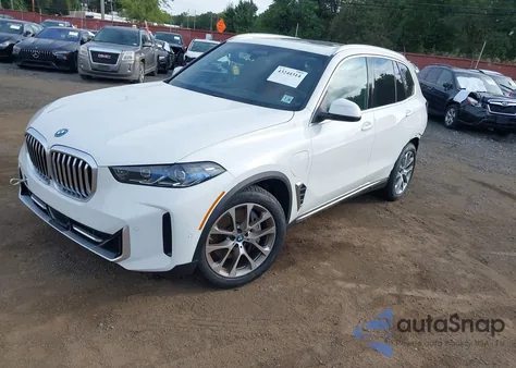 2025 BMW X5 Phev xDrive50E from USA, damaged, VIN 5UX43EU01S9Z95983